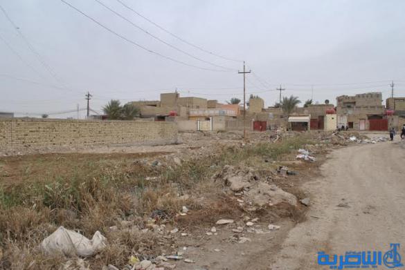 بالصور : الموت يهدد اطفال مدرسة ابتدائية في الشطرة ، والتربية تتفرج