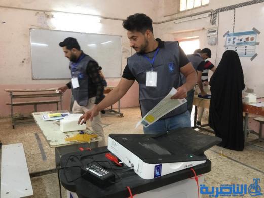 بالصور:الساعات الاولى من انطلاق التصويت العام في احد مراكز الناصرية الانتخابية