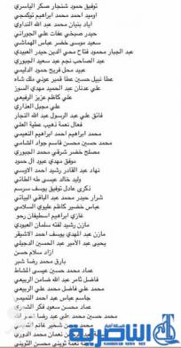 تعرف على اسماء المرشحين للكابينة الوزارية الجديدة برئاسة العبادي