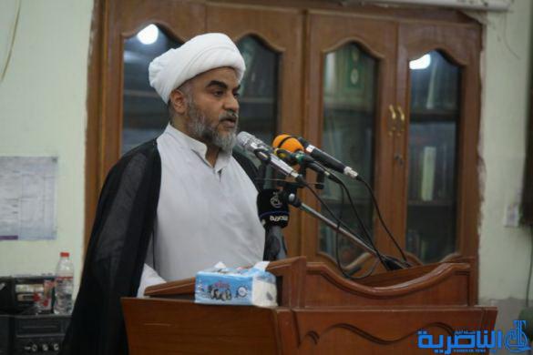 خطيب الناصرية يدعو الاجهزة الامنية الى تشديد اجراءاتها للحد من السرقات