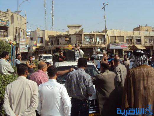متظاهرون في الناصرية :التريث في تسعيرة الكهرباء لعبة سياسية ولن نرضى الا بالغاء القرار-تقرير مصور-