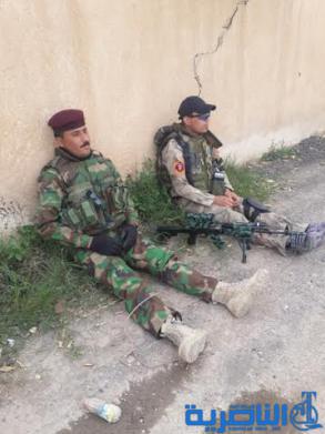 صور حصرية لمقاتلي ذي قار في ساحات المعارك ضد داعش في صلاح الدين