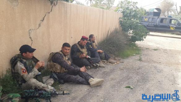صور حصرية لمقاتلي ذي قار في ساحات المعارك ضد داعش في صلاح الدين