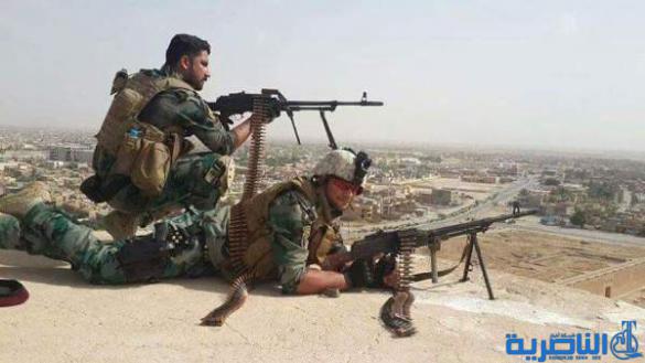 صور حصرية لمقاتلي ذي قار في ساحات المعارك ضد داعش في صلاح الدين