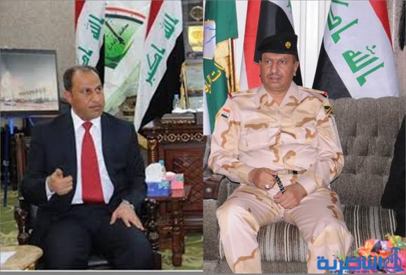 قائد عمليات الرافدين يلتقي الناصري ويعلن عن اجراءات امنية لضبط الحدود مع السعودية