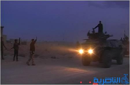 	بالصور .. قوة من الجيش العراقي تدخل ناحية البغدادي بقيادة قائد القوات البرية