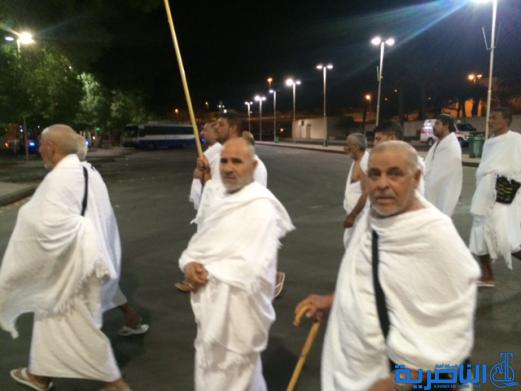 بالصور : حجاج ذي قار يحرمون من مسجد الشجرة قبل التوجه للمسجد الحرام _تقرير مصور _
