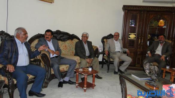 رئيس جهاز الاستخبارات في ذي قار يلتقي رئيس اتحاد رجال الاعمال وعدد من أعضائه