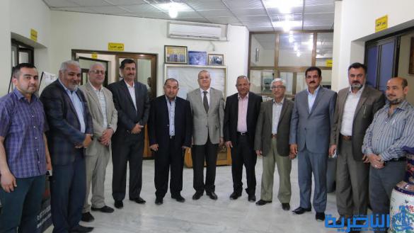 رئيس جهاز الاستخبارات في ذي قار يلتقي رئيس اتحاد رجال الاعمال وعدد من أعضائه