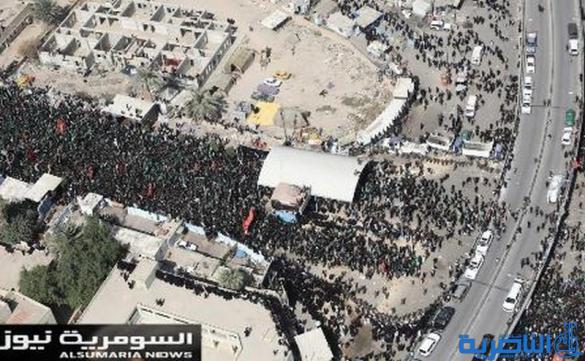  بالصور.. حشود ضخمة تحيي ركضة طويريج