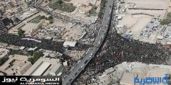  بالصور.. حشود ضخمة تحيي ركضة طويريج