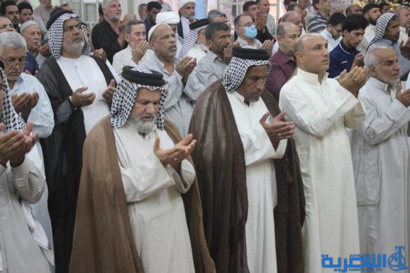 بالصور:صلاة الجمعة في مدينة الناصرية 