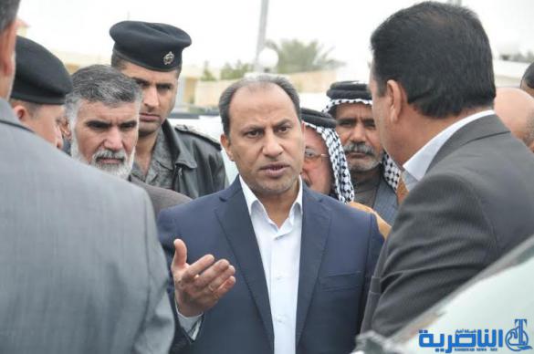 محافظ ذي قاريفتتح دائرة الاحوال المدنية في ناحية البطحاء ويلتقي عددا من وجهاء وشيوخ الناحية- تقرير مصور -