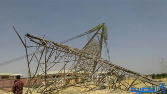 الكهرباء تعلن فقدان اكثر من 400 ميغاواط بعد استهداف خط ميرساد الايراني
