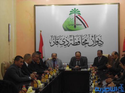 المالكي يعقد اجتماعا مغلقا مع الحكومة المحلية في ذي قار -تقرير مصور-