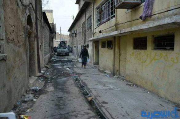 بالصور .. الشرطة الاتحادية تنظف &quot;درابين&quot; الموصل القديمة من أعشاش داعش