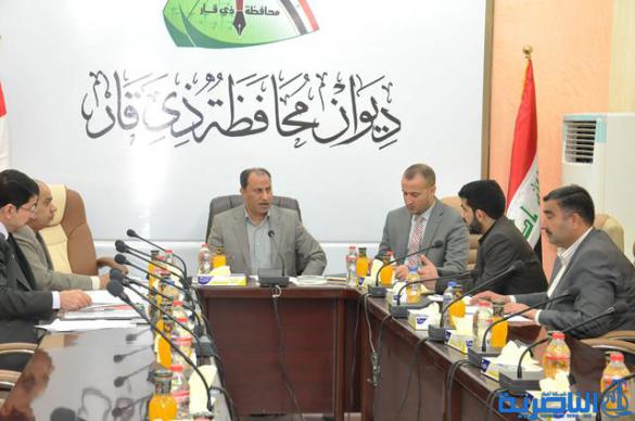 غرفة عمليات مشاريع ذي قار توقف العمل بالكشوفات الاضافية للمشاريع ، لغرض توفير الاموال اللازمة للمشاريع المستمرة