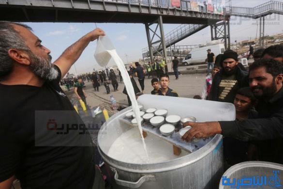 بالصور .. أرض تهتز تحت أقدام السائرين الى كربلاء