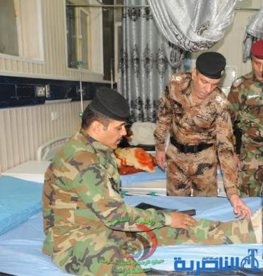 قائد شرطة ذي قار يصف المظاهرات بالانتفاضة المباركة ويحذر المندسين بالضرب بيد من حديد