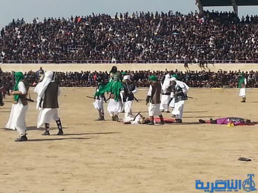 تقرير مصور عن تشابية واقعة الطف في القضاء الرفاعي