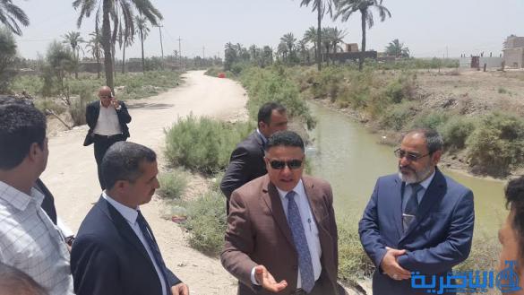 خلية ازمة الجفاف تباشر عملها من سوق الشيوخ بوضع جملة حلول انية وبعيدة المدى - تقرير مصور -