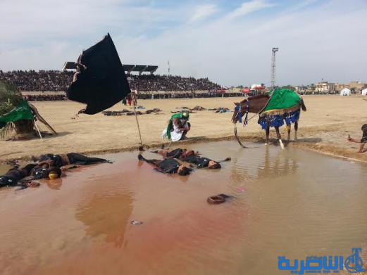 تقرير مصور عن تشابية واقعة الطف في القضاء الرفاعي