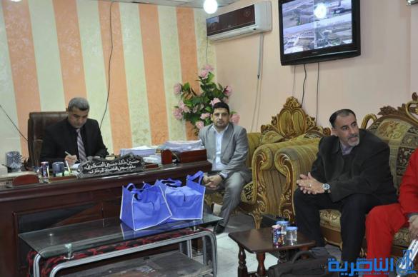 القنصل الليبي في العراق يزرو سجن الناصرية ويتفقد سجناء بلاده
