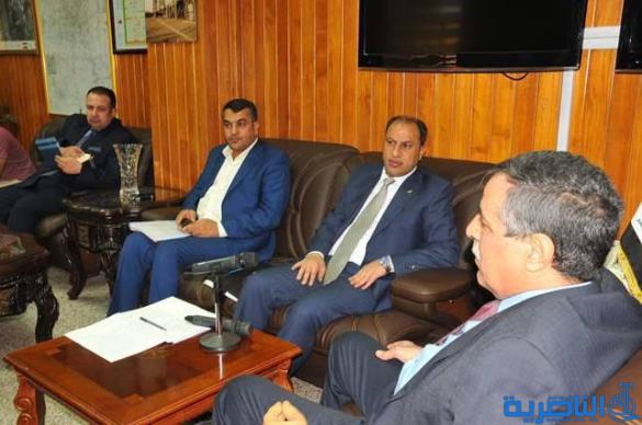 وفد رسمي من ذي قار  يلتقي وزير الكهرباء ويبحث معه تاهيل قطاع الكهرباء وزيادة حصة المحافظة وتوسيع الصلاحيات  