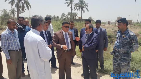 خلية ازمة الجفاف تباشر عملها من سوق الشيوخ بوضع جملة حلول انية وبعيدة المدى - تقرير مصور -