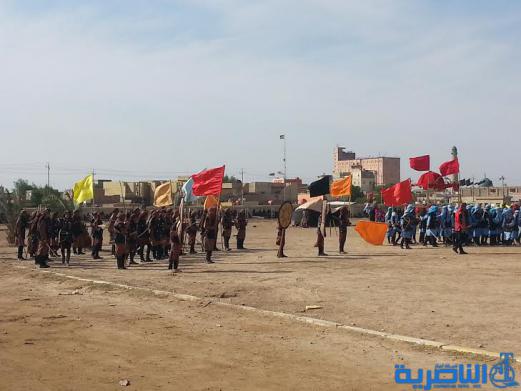 تقرير مصور عن تشابية واقعة الطف في القضاء الرفاعي