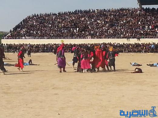 تقرير مصور عن تشابية واقعة الطف في القضاء الرفاعي