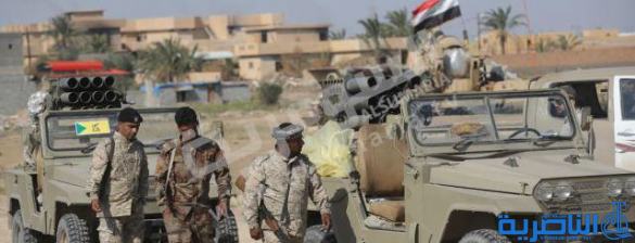 القوات الأمنية تواصل تقدمها جنوب تكريت وتتمركز في منطقة وادي شيشين