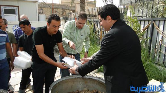 الفرنسيون في ذي قار احيوا ذكرى العاشر من محرم واقعة استشهاد الإمام الحسين عليه السلام 