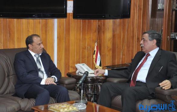 محافظ ذي قار يلتقي وزير الكهرباء ويبحث معه اجراءات توسيع الصلاحيات واستحداث مديرية عامة للكهرباء في ذي قار 