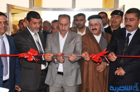 محافظ ذي قار يفتتح بناية مديرية بلدية ناحية اور