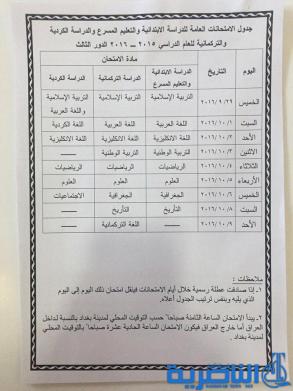 التربية تحدد الـ29 من أيلول موعداً لبدء امتحانات الدور الثالث وتشمل الراسبين بثلاث مواد‎