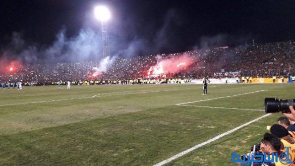 ‎بالصور.. ملعب الشعب يشهد ظاهرة فريدة من نوعها