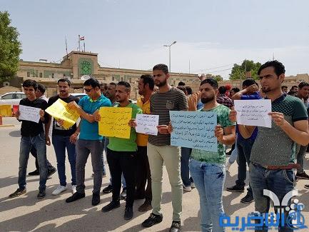 الاجراء والمتعاقدون في صحة ذي قار يطالبون بتثبيتهم على الملاك الدائم