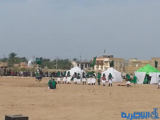 تقرير مصور عن تشابية واقعة الطف في القضاء الرفاعي