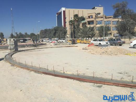  بالصور : اكتمال اول الجسور المعلقة فوق فرات الناصرية