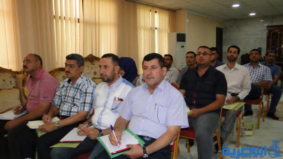 منظمة اليونيدو في ذي قار تقيم دورة نظام الجودة iso9001)) رعتها غرفة تجارة الناصرية