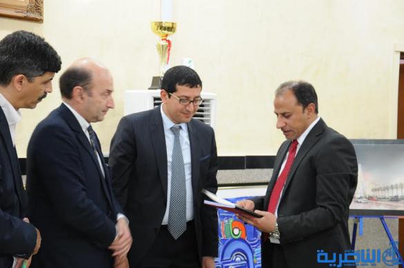 ذي قار تستدعي شركة ماتير الفرنسية على خلفية تاخر تنفيذ جسر الحضارات الذي تنفذه على حساب المحافظة