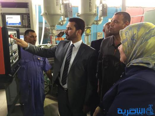 وزير الصناعة يفتتح معملا جديدا لصناعة القابلوات في الناصرية - تقرير مصور -
