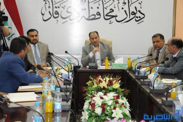 ذي قار تدعو الوحدات الإدارية الى تقييم الشركات واستبعاد المتلكئة منها قبل الشروع بإعلان وإحالة مشاريع 2014