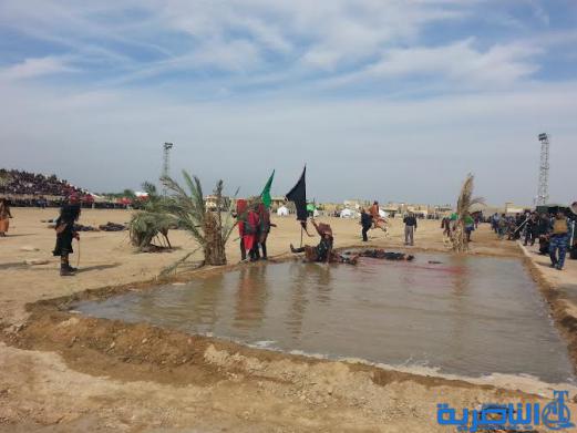 تقرير مصور عن تشابية واقعة الطف في القضاء الرفاعي