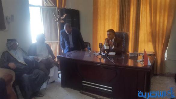 خلية ازمة الجفاف تباشر عملها من سوق الشيوخ بوضع جملة حلول انية وبعيدة المدى - تقرير مصور -