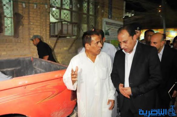 محافظ ذي قار يتفقد قضاء الشطرة ويوجه دوائر الكهرباء والخدمات ببذل المزيد من الجهد لتوفير الخدمات الاساسية للمواطنين
