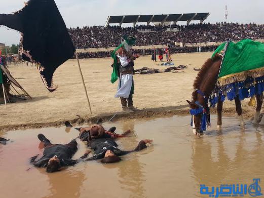 تقرير مصور عن تشابية واقعة الطف في القضاء الرفاعي