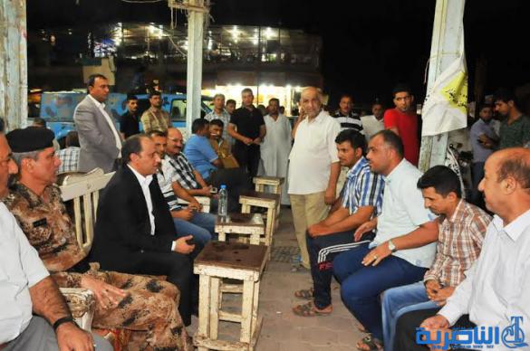 محافظ ذي قار يتفقد قضاء الشطرة ويوجه دوائر الكهرباء والخدمات ببذل المزيد من الجهد لتوفير الخدمات الاساسية للمواطنين
