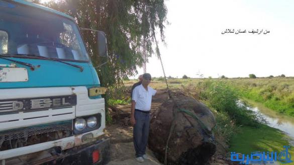 الشطرة تعيد تشييد نصب (الشعلة) لخالد الرحال بعد سنوات من هدمه على يد البعثيين _تقرير مصور _